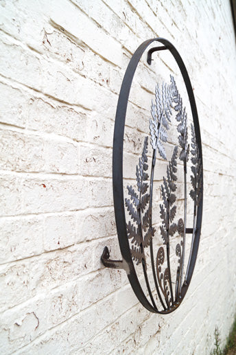 Fern Frond Hoop - Wall Mounted