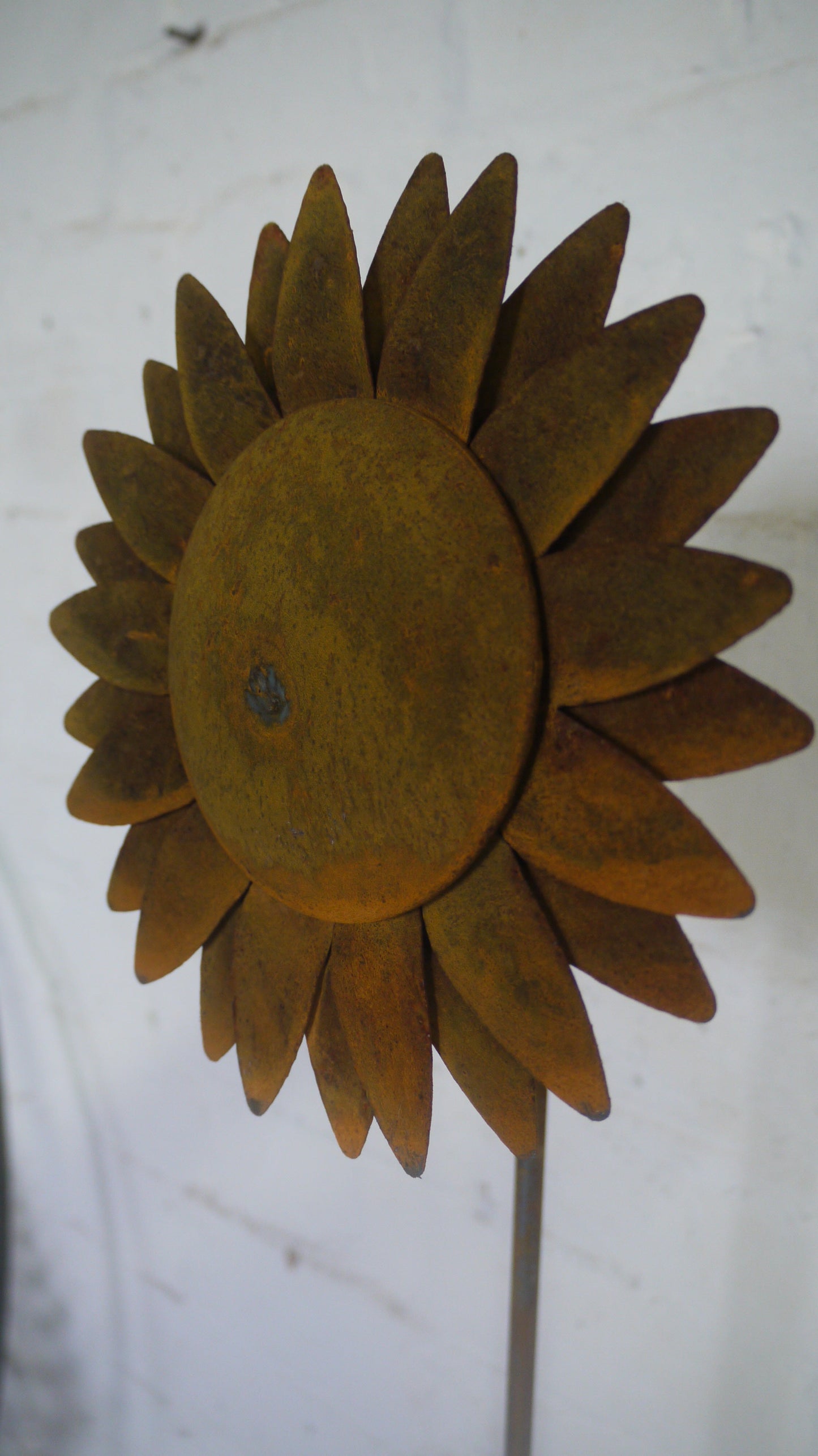 Sunflower Plant Stake, Garden Art