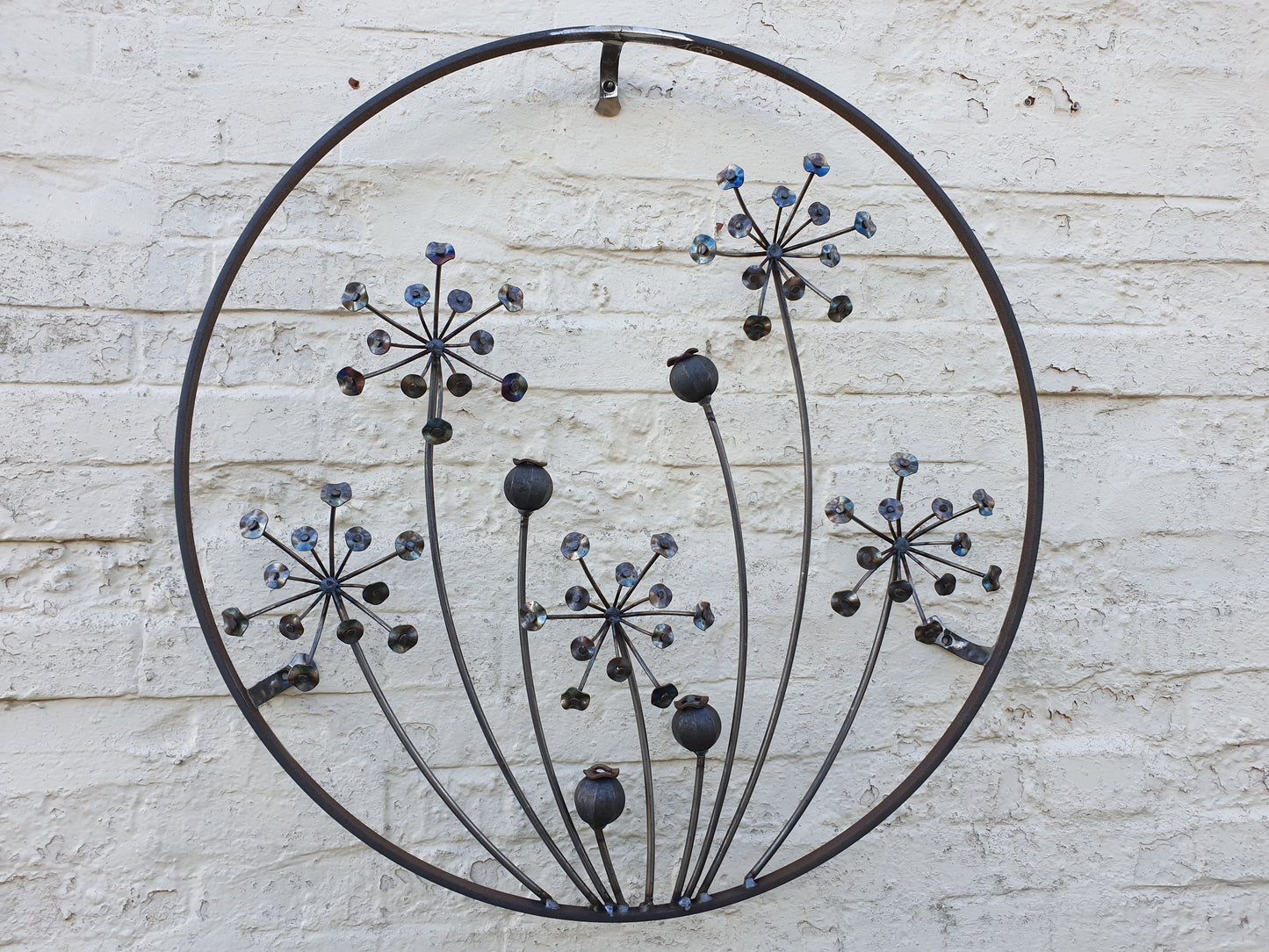 Cow Parsley Poppy Swan Mix Panel