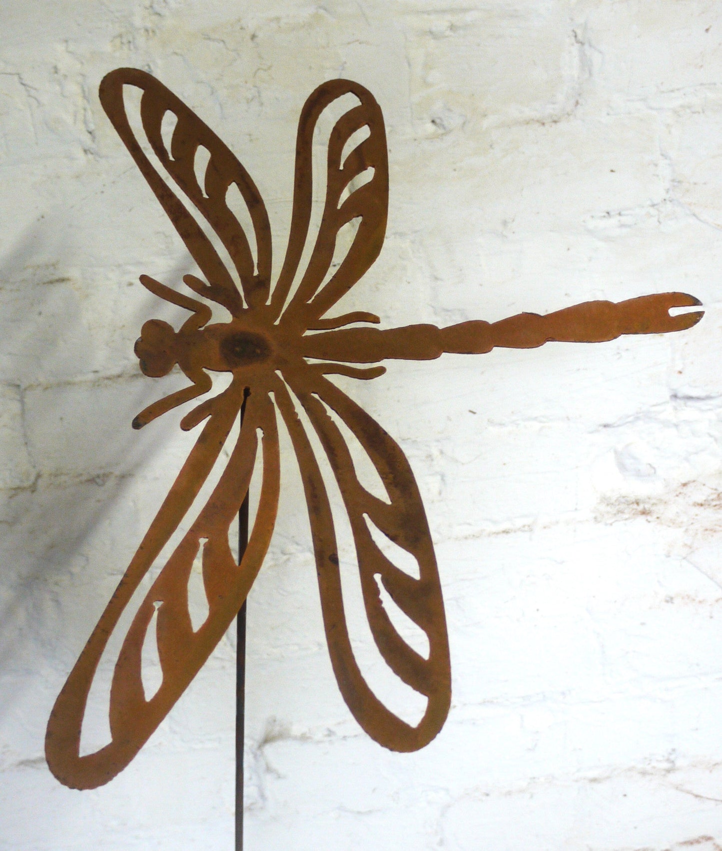 Large Dragonfly, Plant Stake, Garden Art