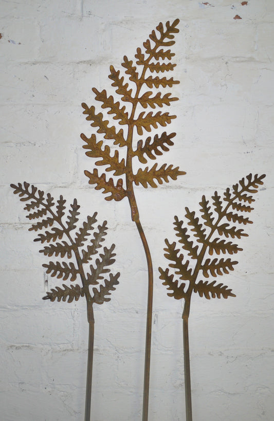 Mixed Fern Plant Support/Plant Stakes/ Garden Art