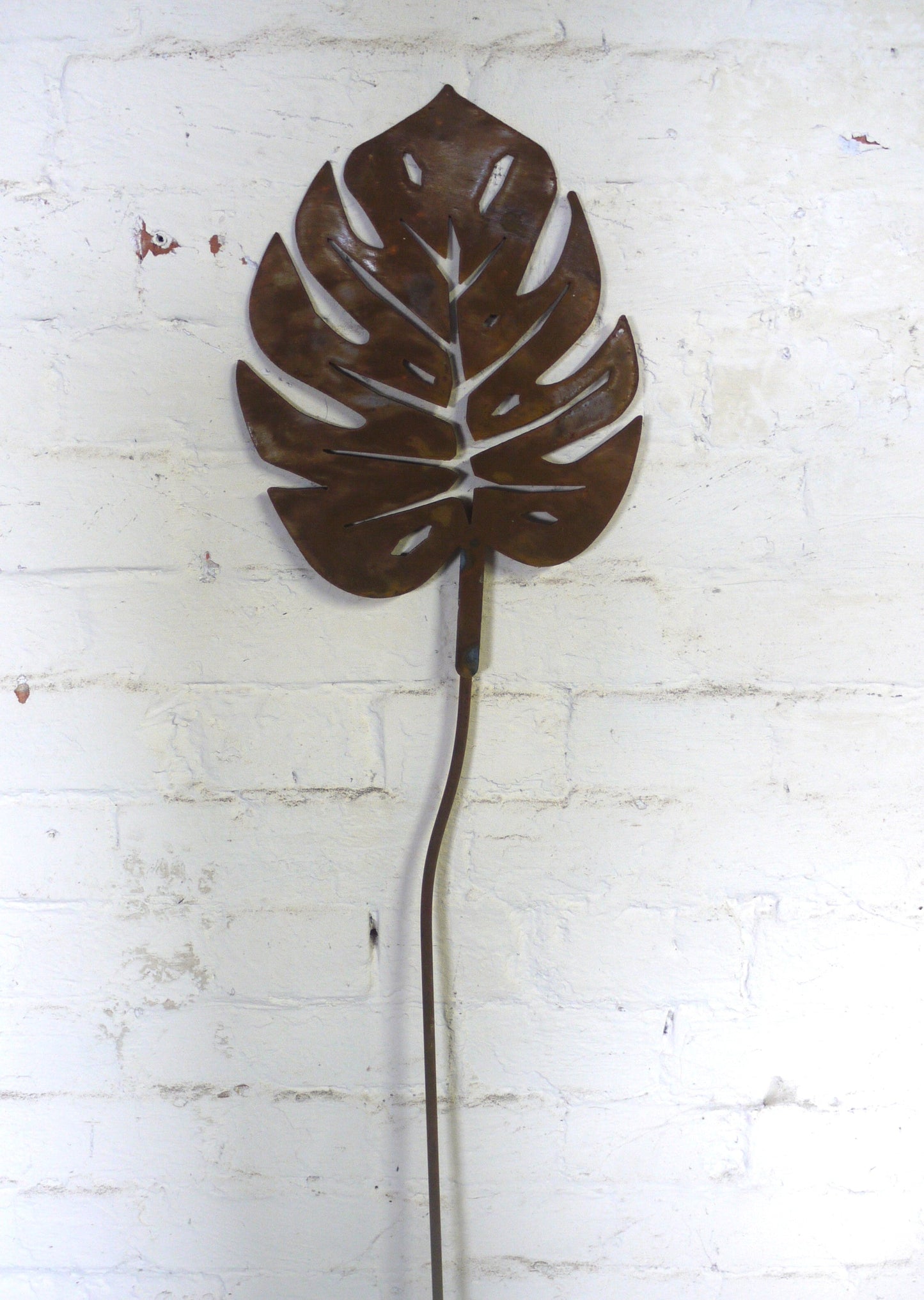 Monstera, Banana Leaf/Plant Garden Art, Plant Stake