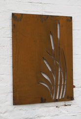 Water Reed Small Wall Panel