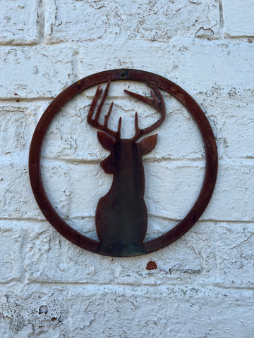 Stag's Head Wall Plaque